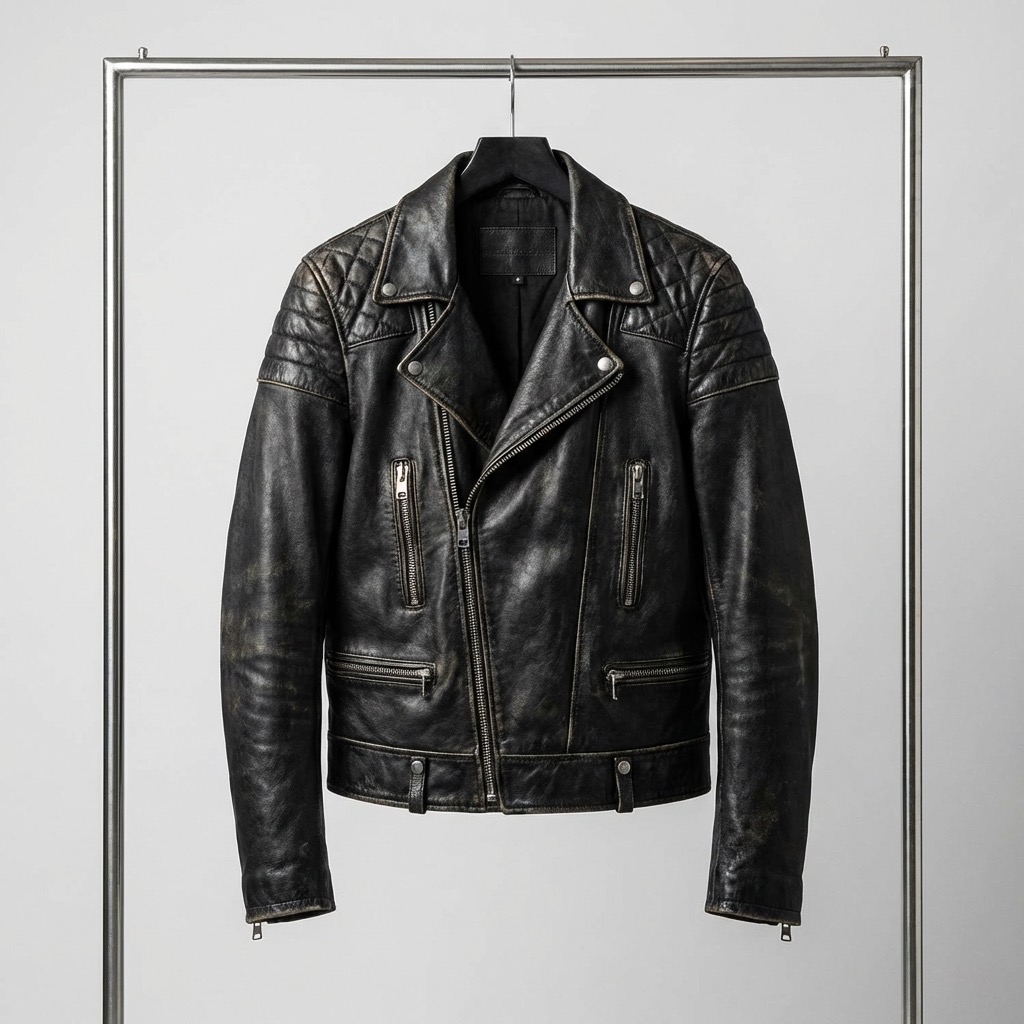 Leather Biker Jacket